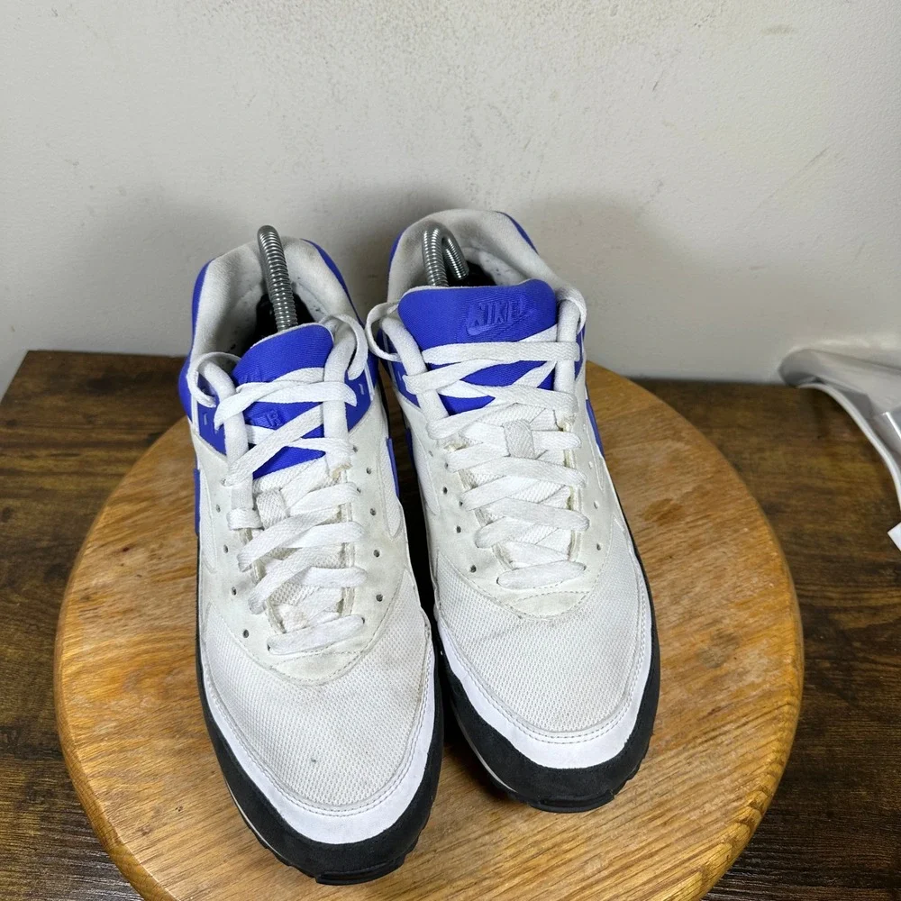 Nike Air Max BW Classic Men's Shoes White Blue 9.5 DN4113-101 - Picture 9 of 9